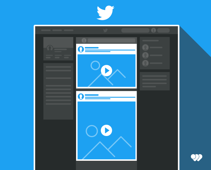 Utilisation de Twitter pour une publicité au format vidéo portrait ou paysage