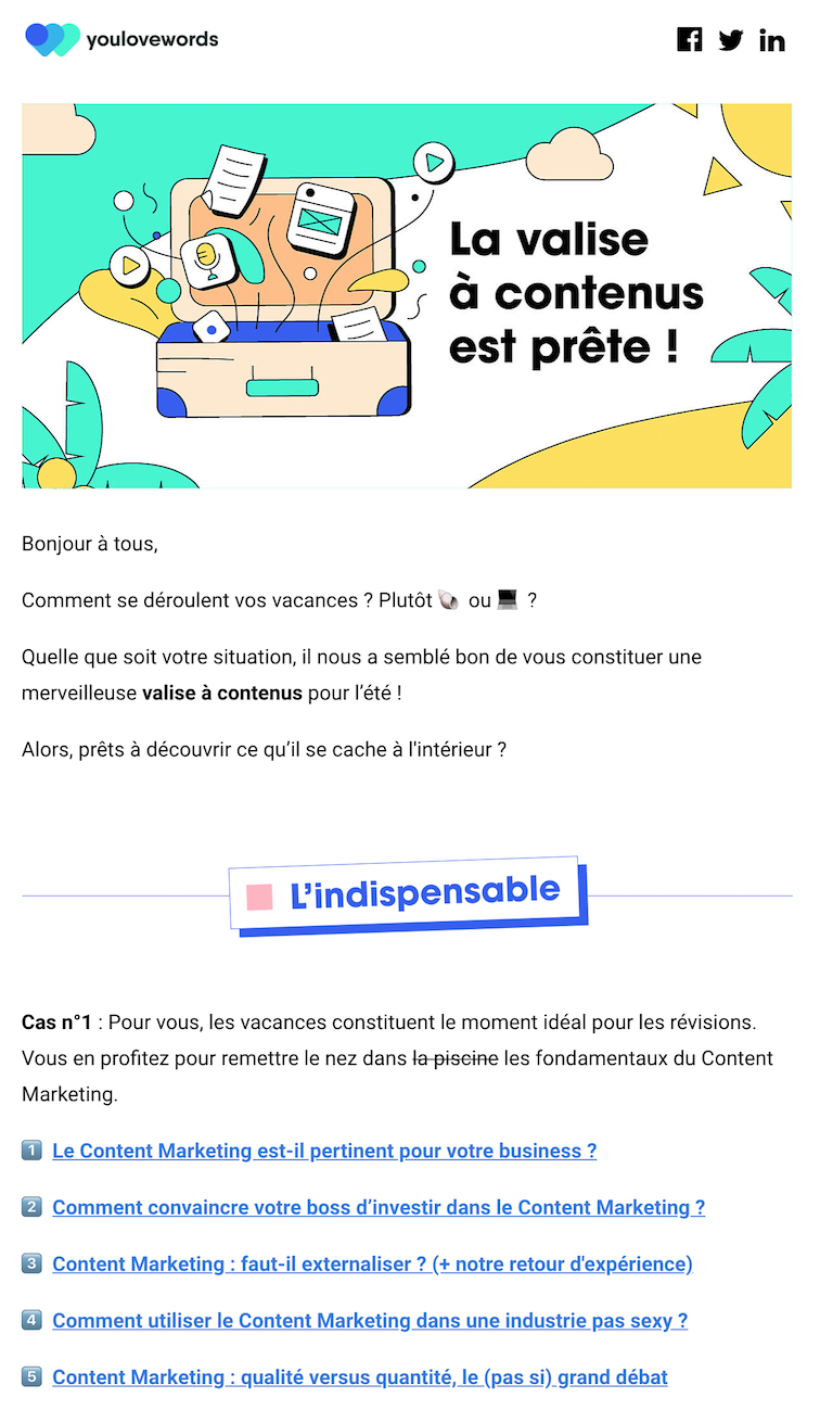 Créer sa Newsletter le guide ultime pour 2021 (avec des exemples)