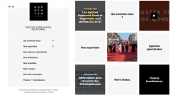 Page d'accueil du site d'Hopscotch